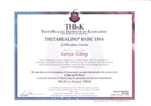 Theta Healing DNA Kurs nach Vianna Stibal